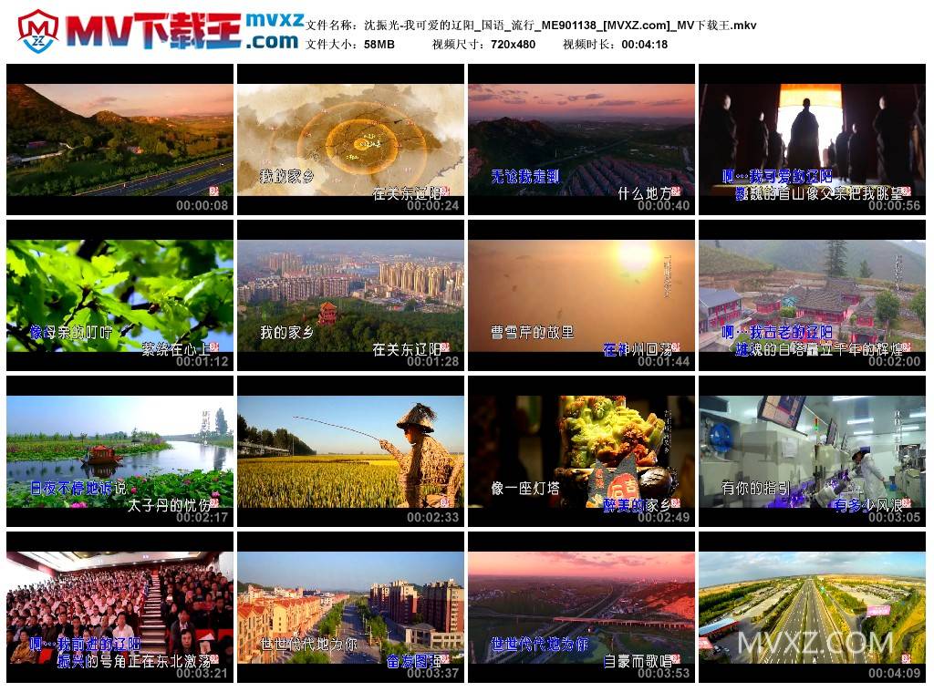 沈振光-我可爱的辽阳_国语_流行_ME901138